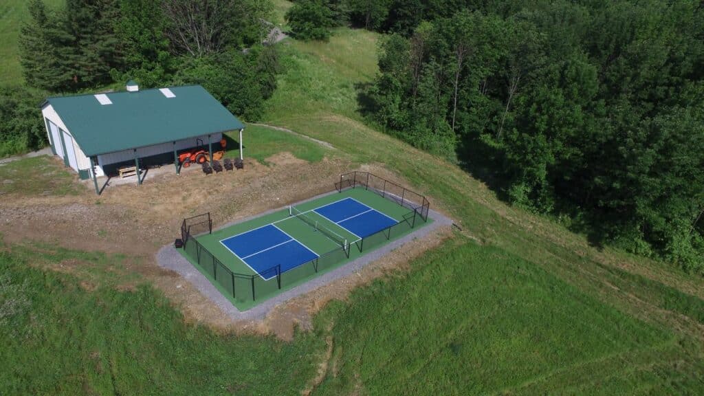 Surfacing Materials of a Pickleball Court