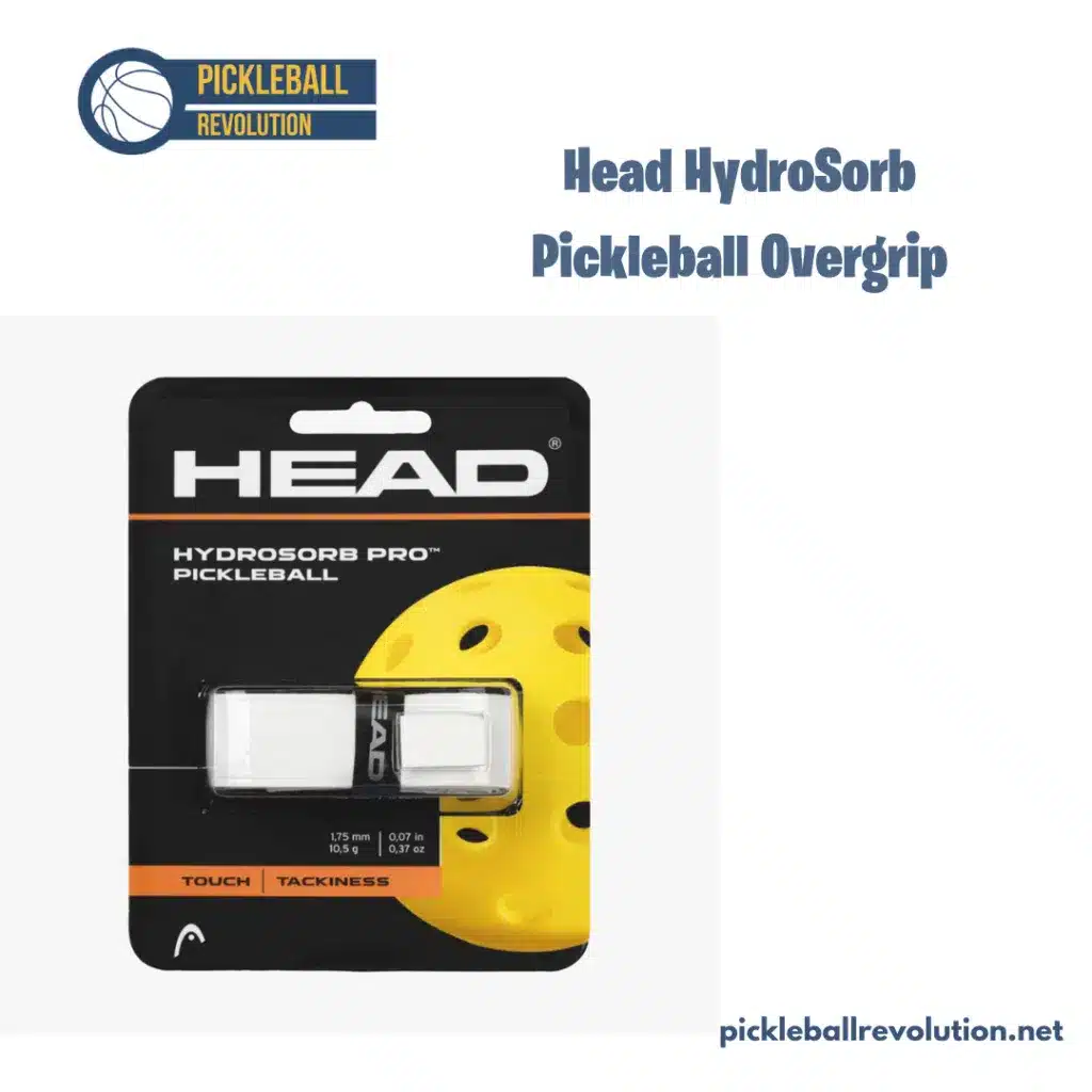 A view of Head HydroSorb pickleball overgrip x